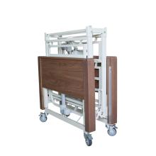 Community Low Profiling Bed with Wooden Side Rails