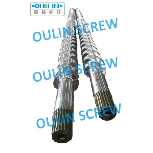 Counter-Rotating Double Parallel Screw Barrel for PVC Extrusion