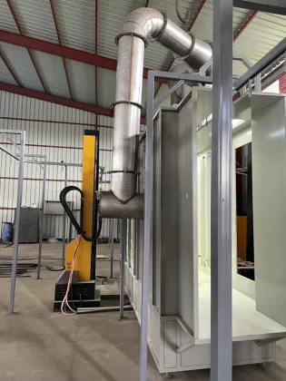 Semi-Automatic Powder Coating Paint Line Systems for Metal Chairs