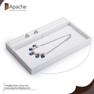 Leather Ornaments Jewelry Display Tray