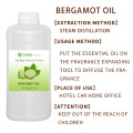 Aceite esencial de bergamota al por mayor para difusor 100% puro aceite de bergamota orgánico para velas de piel y fabricación de perfumes