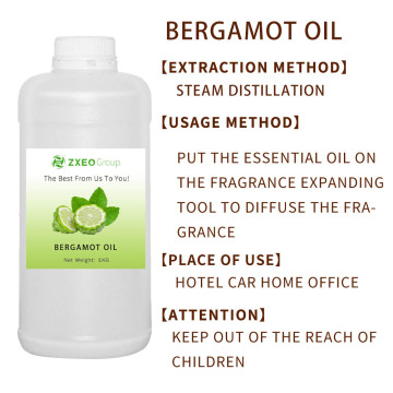 Wholesale BERGAMOT essential oil for diffuser 100% pure organic bergamot oil for skin hair candles and perfume making