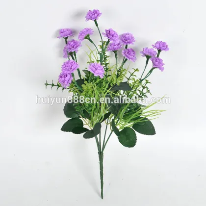 New Design Purple Silk Syringa Artificial Flower For Wedding Decorations