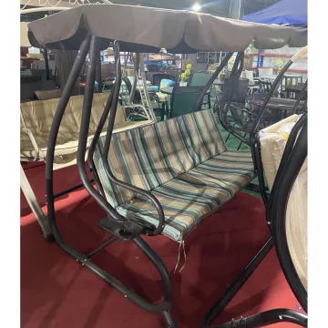 Adjustable Bench Porch Swing: Patio Hanging Swing Bed, Outdoor Swing Chair with Canopy