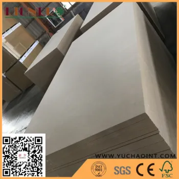 Hot Sale High Qualiy Carb Grade Melamine Raw Plain MDF