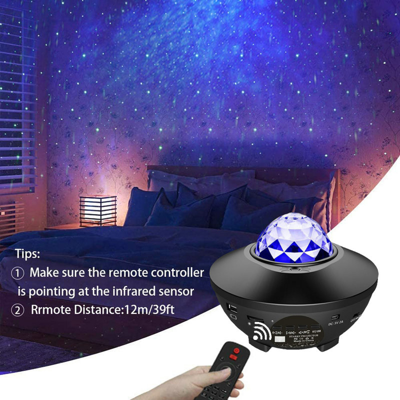 Galaxy Night Light Projector