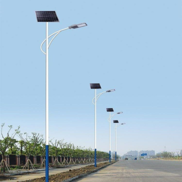 Luz de rua solar fácil de instalação
