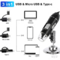 Inspection 3 In 1 1000x Digital Video Microscope