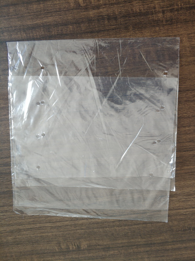 Clear Poly Bags Lay-Flat Open Top Packing Bag