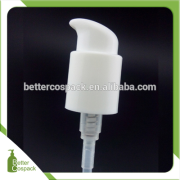 24/410 white color penguin head plastic lotion pump used for bottles
