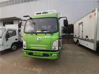 4.1m single-row pure electric refrigerator car