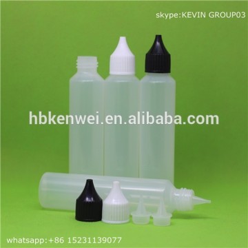 ldpe plastic smoke oil dropper unicorn bottles 50ml wide mouth with black screw cap