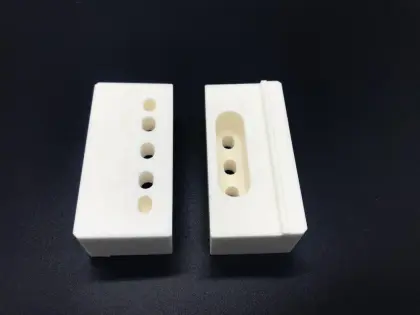 Custom ceramic components for biotechnology