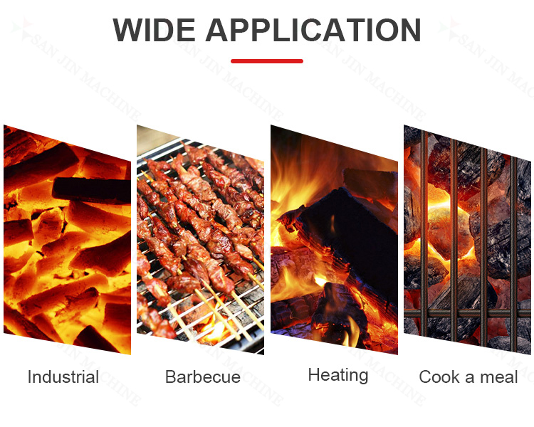 Continuous Horizontal Airflow Carbonization Furnace for Rice Husk and Coffee Grounds Briquette Charcoal Production Line