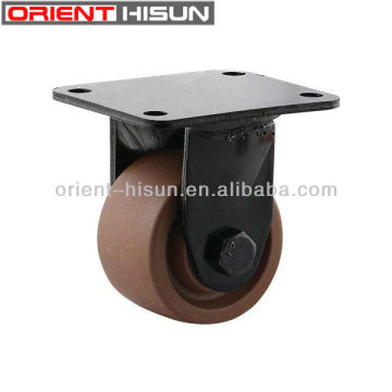 3 Inch Red TPA Rigid High Temperature Caster Wheels