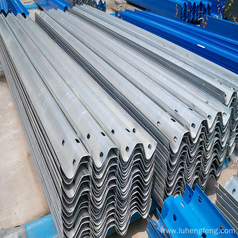 Galvanized Expressway Guardrail Crash Barrier