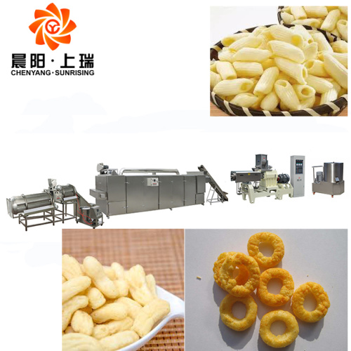 Corn Snack Food Extruder Corn ring food machinery corn puffed snacks machine Supplier