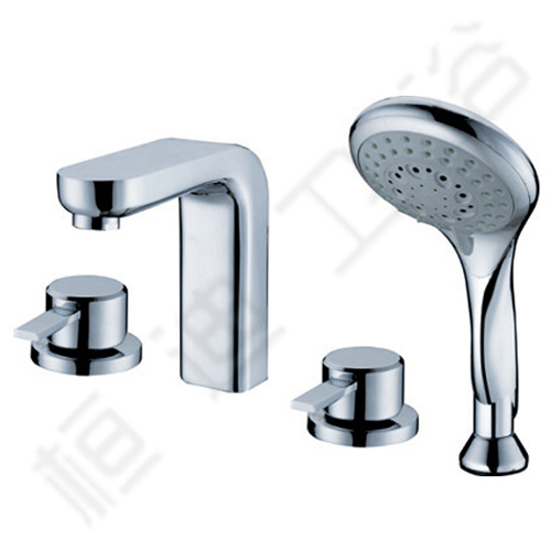 Bathroom Tub Faucet Bathtub Faucet Three Holes Hand Shower Tap Manufactory