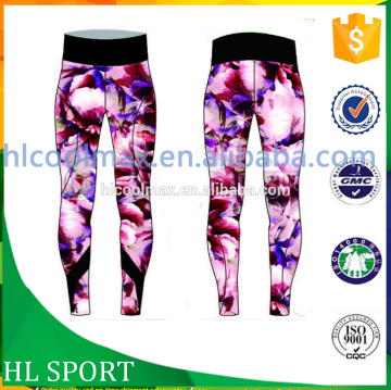 Wholesale Custom Design Mens Compression Tights Yoga Pants