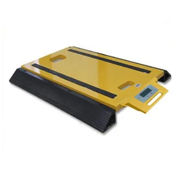 Portable Counting Scale Load Cell Axle Scale Weighing Pad with Display
