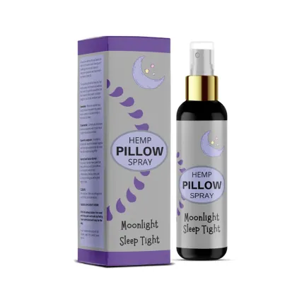 Private Label Calming Relaxing Natural Organic Hemp Sleep Pillow Spray