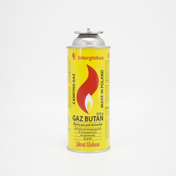 Navulbare aerosol camping butane gascartridge kan