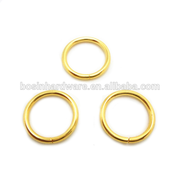 Bague en or plaqué or en métal de haute qualité