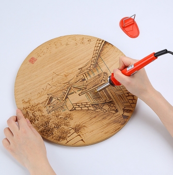 100V-240V 25W Soldering Iron Kit: Comprehensive Wood Burning Pen Set for Advanced Carving and Pyrography