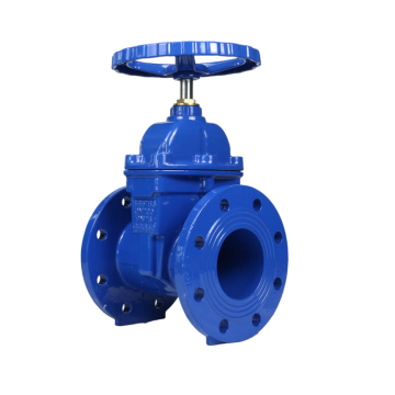 Huifa Factory Manufacture Ductile Iron Non-Rising Stem Flanged Soft Seal Gate Valve