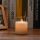 Realistic Battery Led Flameless Glass Candles With Remote