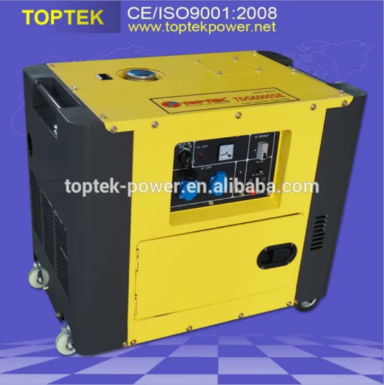 4-stroke Air-cooled electric start silent diesel generator 2kw 3kw 5kw