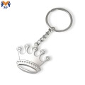 Metal custom crown keychain princess