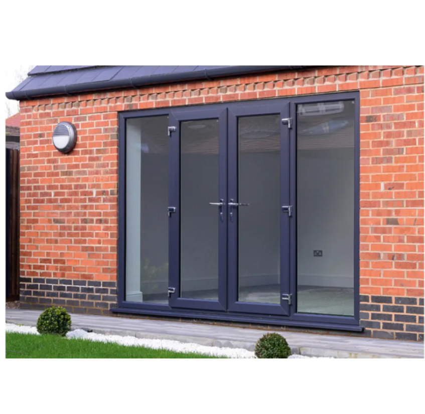 Aluminum commercial doors