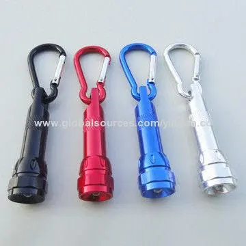Mini LED Keychain Bright Flashlight with Carabiner Manufacturer Wholesale (Yingda)