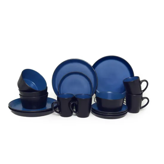 Nordic style porcelain dinnerware set for restaurant