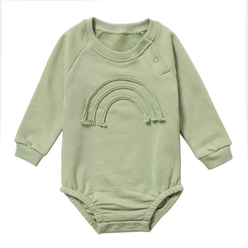 Baby Spring Long Sleeve Waffle One Piece