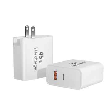 2023 Tendencias de 45W Fast Mobile Gan Wall Charger