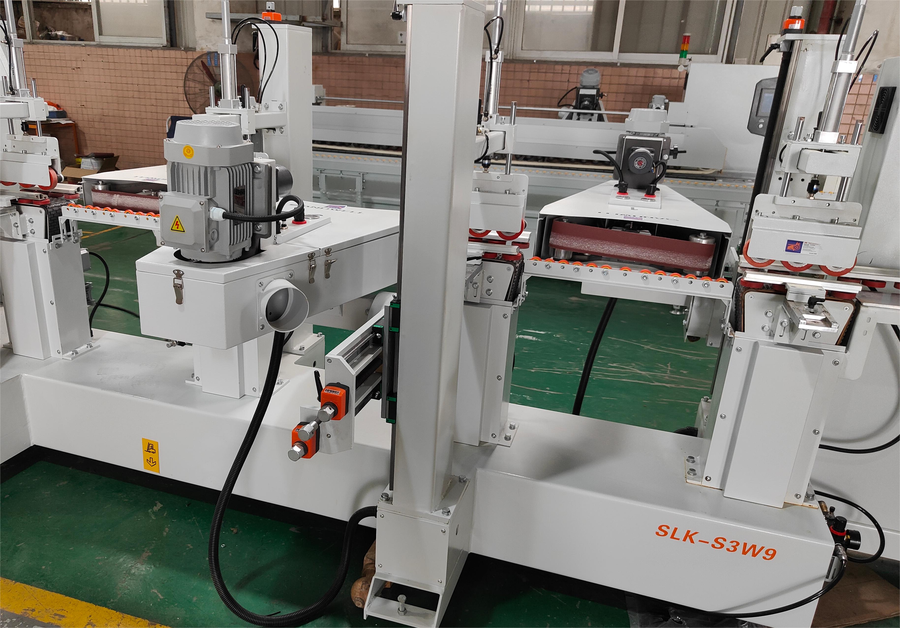 Wooden Door Frame Profile Linear Sander Machine