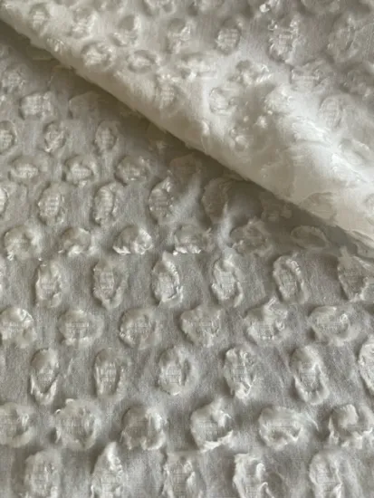 rayon fabric in jacquard hair cut new design for summer shirt