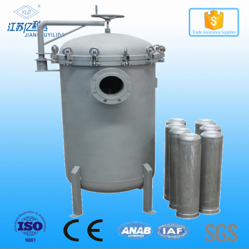 Quick Open Multi-bags Bag Filter Housing 200m3/h