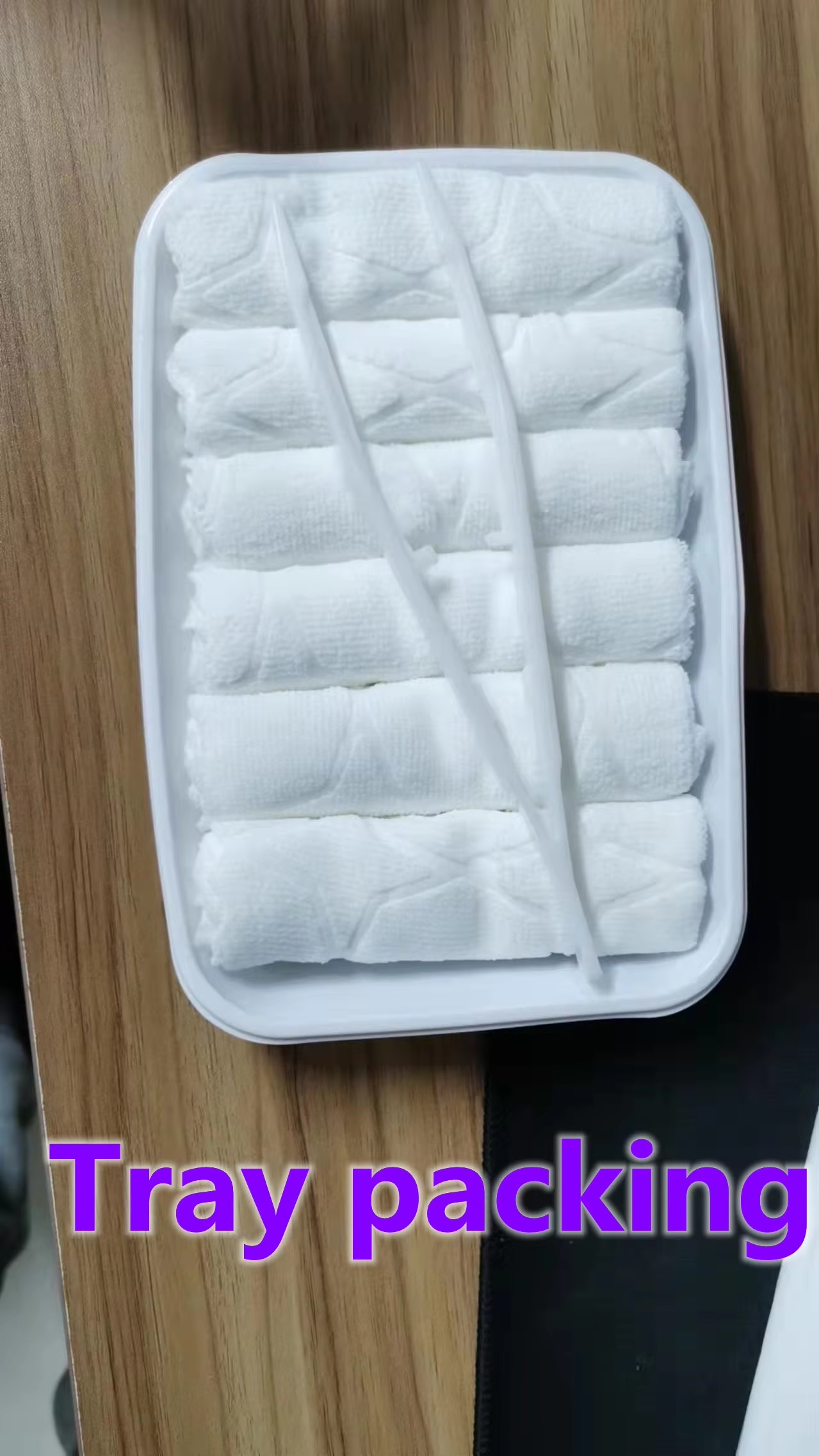 Airline Wet Towel Roll