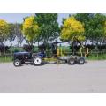 Traktor 10t Perhutanan Forwarder Timber Trailer