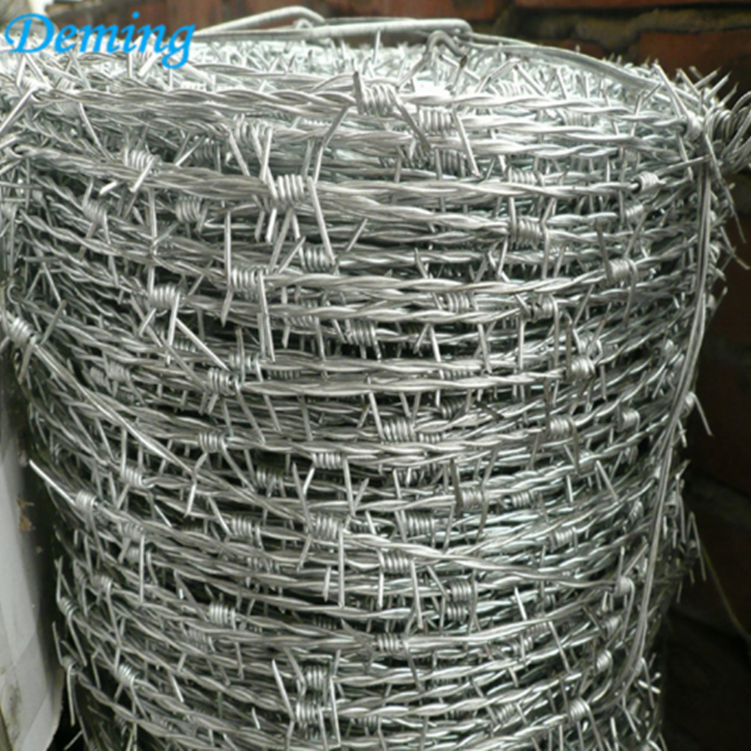 Galvanized Hot Dipped Barbed Fencing Wire