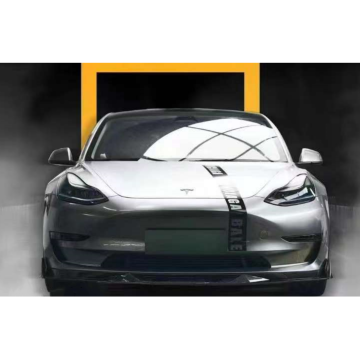 Carbon Look Turbo Aerokit Body Kit mit Lichtern für Tesla Model 3 (2017-)