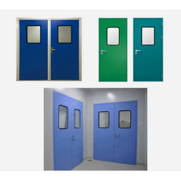 Hospital steel airtight clean room door