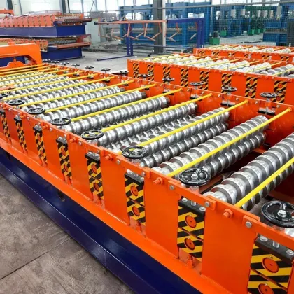 high reputation 77 slats making flor decking roll forming structure machine in china