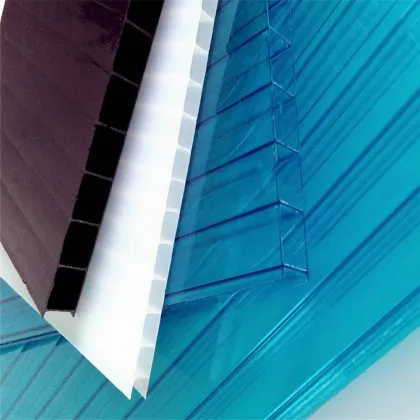 Light-Transmitting White Multi-Layer Polycarbonate Hollow Board Building Material