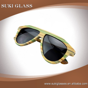 Wholesale wooden glasses bamboo eyeglasses polarized sunglasses