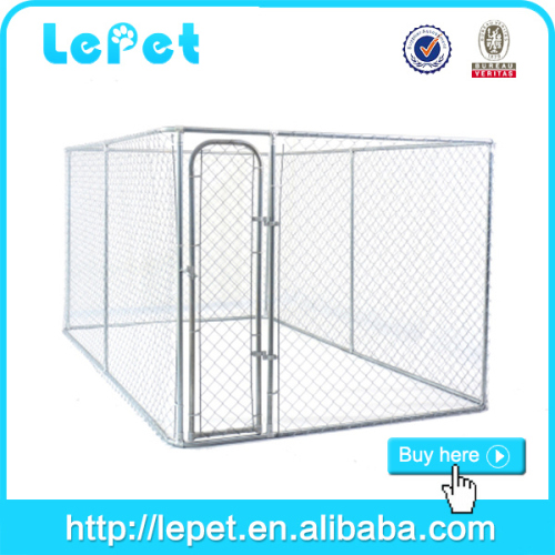 low price chain link rolling pet product dog cage toilet