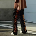 Black Flame Handsome Trousers On Sale